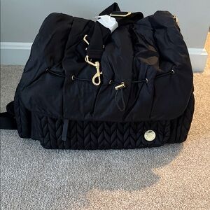 Black Quilted Women's Bag